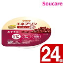 介護食 日清オイリオグループ エネプリン プロテインプラス あずき味 021144 40g 24個セット 食事 食事サポート 少量 手軽 介護食 MCT 日本災害食認定