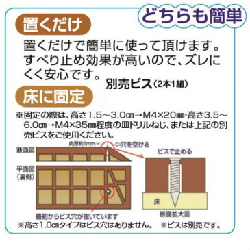 シンエイテクノ 段差解消スロープ 室内・屋外用 ダイヤスロープ DS100-40 高さ4.0cm×幅100cm 介護 スロープ 玄関 つまづき予防 歩行 転倒予防 段差解消 住宅改修用品 ロボット掃除機 バリアフリー