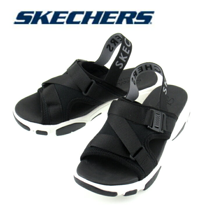 スケッチャーズ 163051 DADDY-O DIBS 厚底 サンダル レディース ストラップサンダル スポーツサンダル