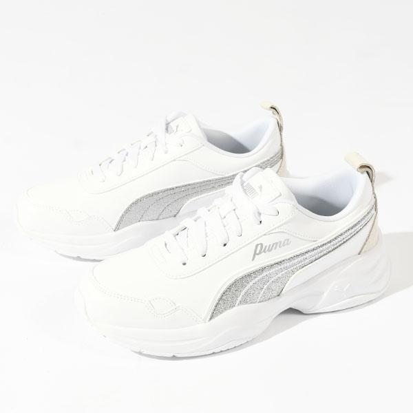 PUMA Cilla Mode Glitter 405082 プーマ シリア モード グリッター 01 puma white-puma silver プーマ スニーカー レディース おしゃれ