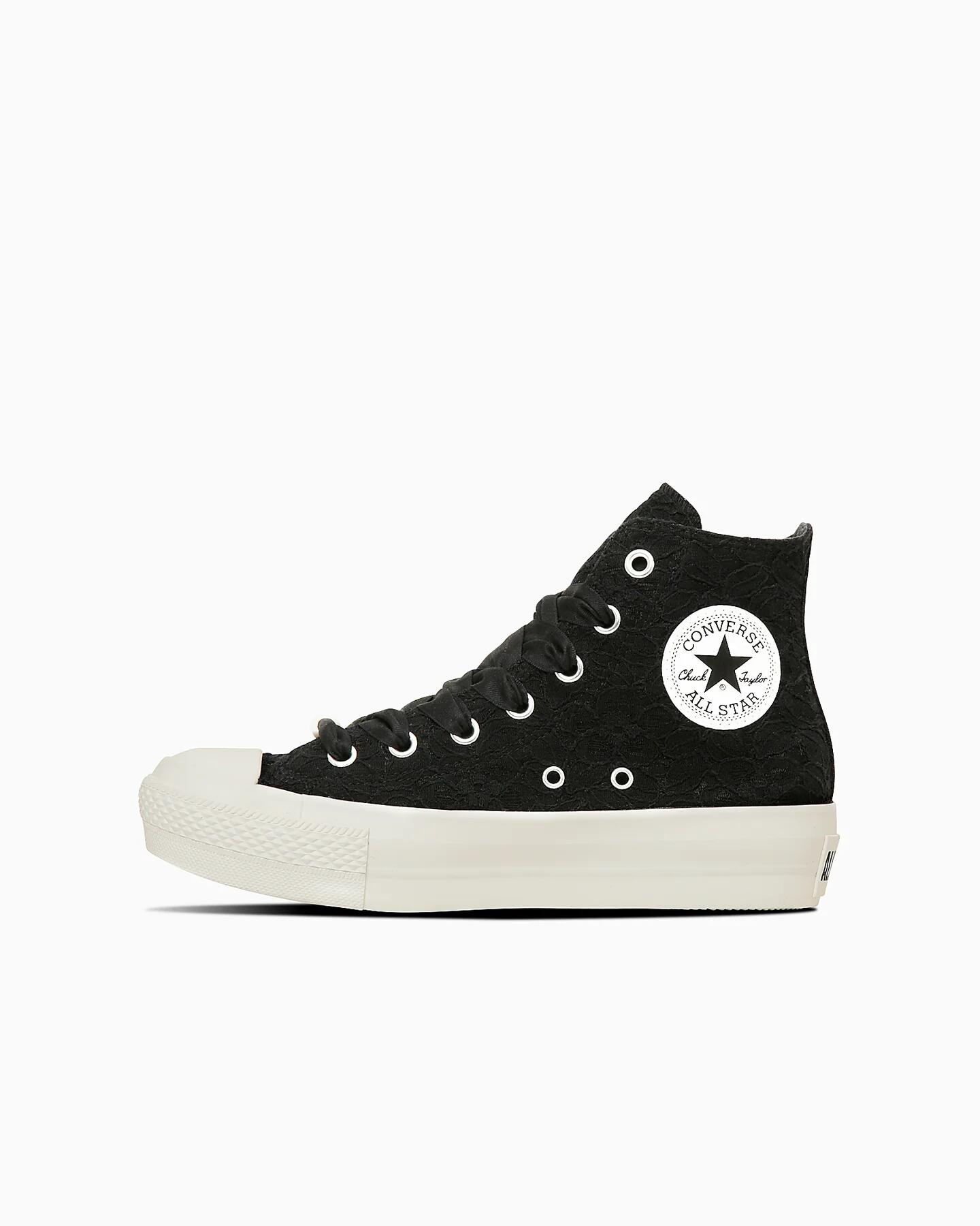 converse ALL STAR PLTS LACE HI　POW.BLK コンバース　オールスター　PLTS　レース　HI パウダーブラ..