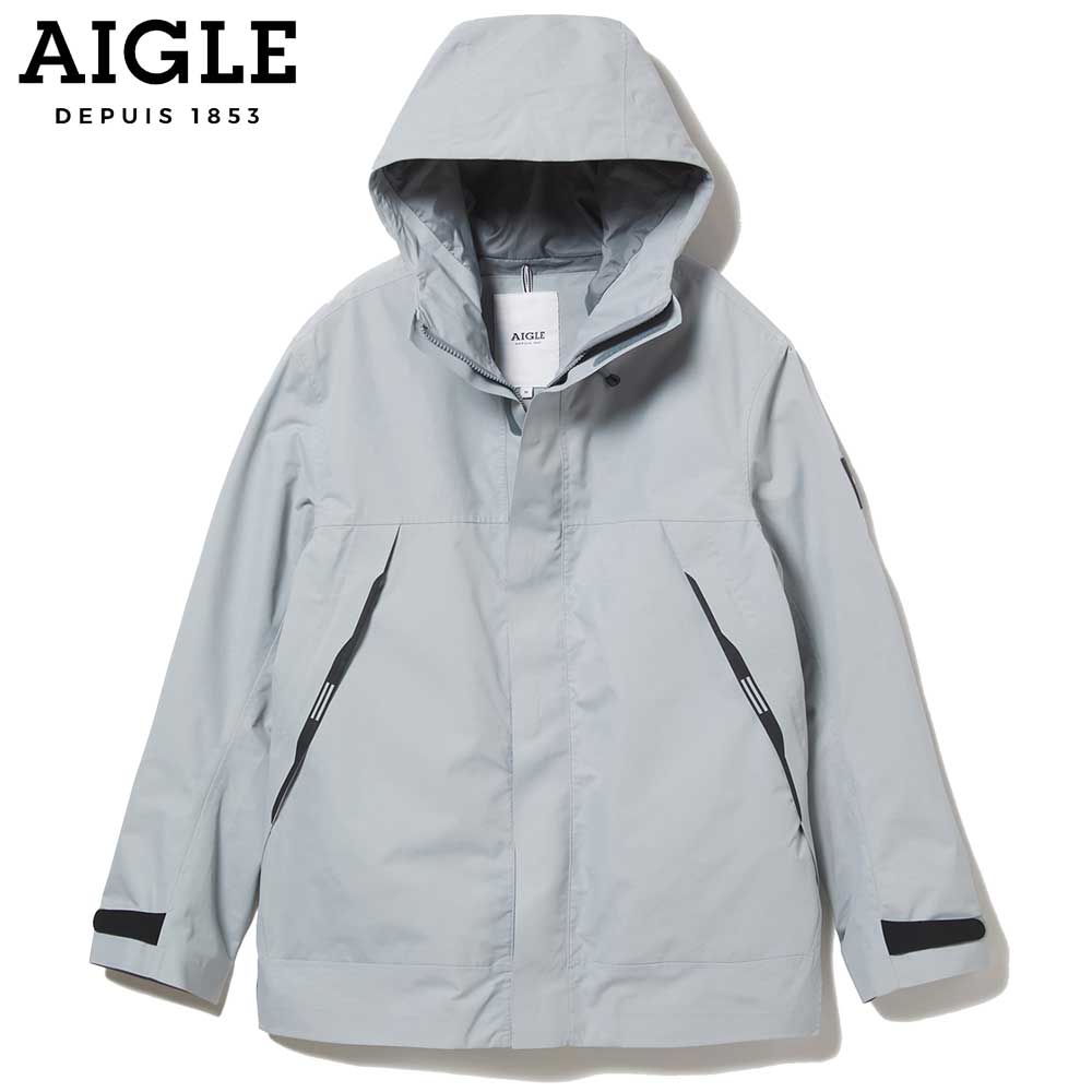 エーグル AIGLE ZBH100J 908 フォグ （メンズ） 透湿防水 アーバンマウンテンパーカジャケット レイン..