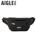 【SALE】 エーグル AIGLE ZNHAK32 003 バムバッグ ウェストポーチ(ブラック)