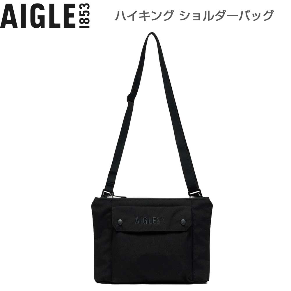 エーグル AIGLE ZNHBN09 ハイキング ショルダーバッグ 2L カラー：ノワール (001) リサイクルナイロン ショルダー サイドバッグ(4)