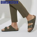 BIRKENSTOCK ビルケンシュトック ARIZONA(アリゾナ)スエードレザー タイム 1025047(ナローフィット 幅狭)レディースサンダル 「靴」
