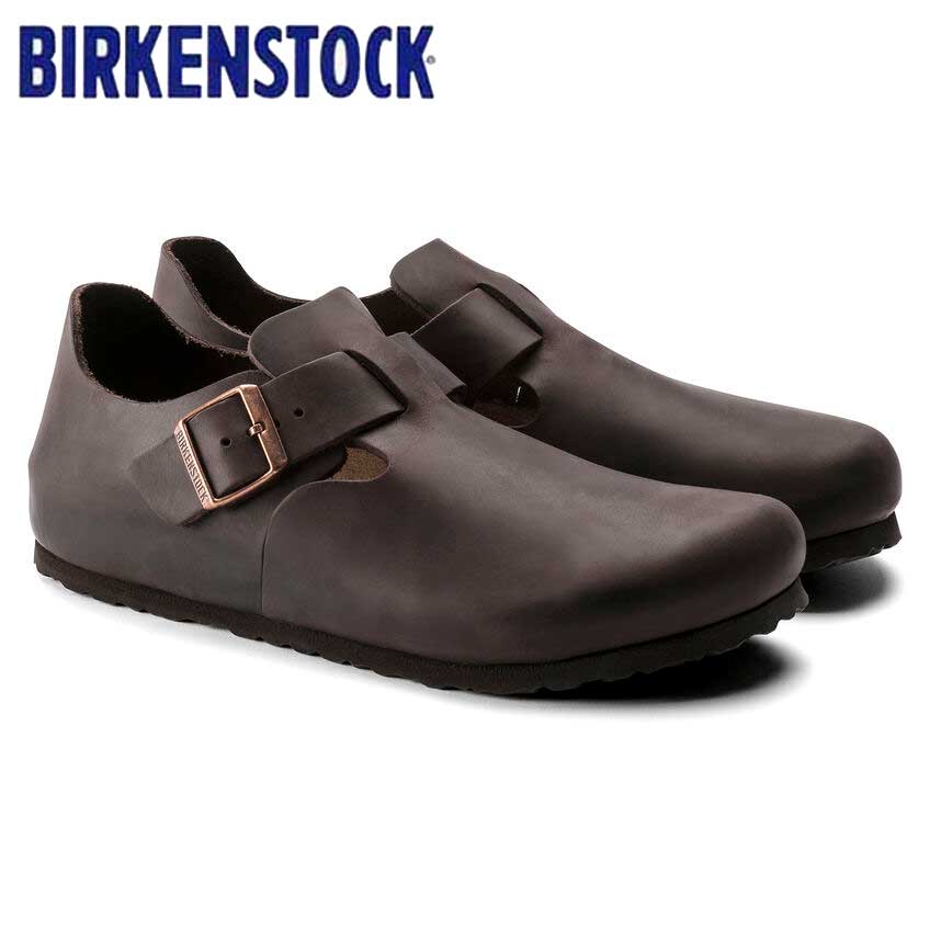 BIRKENSTOCK ビルケンシュトック LONDON（ロンドン）ナローフィット（幅狭） ユニセックス 166533（天然皮革／ハバナ） ドイツ生まれの快適シューズ 「靴」