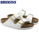 ビルケンシュトック BIRKENSTOCK ARIZONA（アリゾナ）GC 1005294 ホワイトパテント（ビルコフロー）（レディース サンダル）「正規輸入品」ドイツ生まれの快適サンダル「靴」