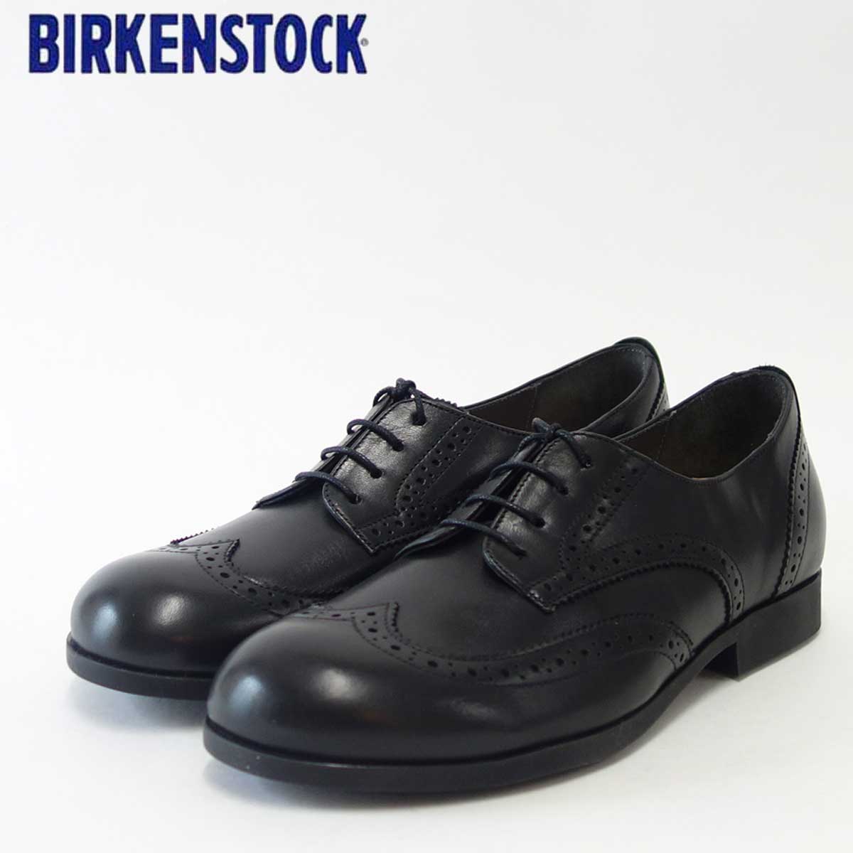 BIRKENSTOCK ビルケンシュトックLARAMIE LOW（ララミー ロー）レディース GS 1006908（天然皮革／ブラック）「靴」