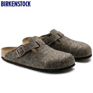 ビルケンシュトック BIRKENSTOCK Boston（ボストン）幅広（レギュラーフィット） GC 160581（ウールフェルト／ココア） 「靴」