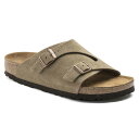 ビルケンシュトック BIRKENSTOCK Zurich Soft Footbed（チューリッヒ ソフトフットベッド） 1009532 トープ（スエードレザー） （ユニセックス サンダル レギュラーフィット）「正規輸入品」 「靴」