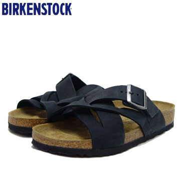 BIRKENSTOCK ビルケンシュトック Lugano（ルガーノ）1017465 オイルヌバック／ブラック（メンズ サンダル）「正規輸入品」ドイツ製 サボ クロッグ 「靴」