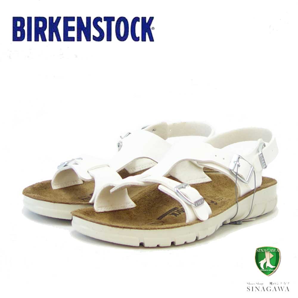 ビルケンシュトック ビルケンシュトック BIRKENSTOCK プロフェッショナル Saragossa（サラゴサ）0500873 ホワイト（レディース サンダル） クロッグ バックベルト 医療 厨房 仕事履き 「靴 」