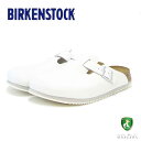 ビルケンシュトック BIRKENSTOCK プロフェッショナル Boston SL（ボストン）0060136 ホワイト（レディース サンダル） クロッグ サボ 医療 厨房 仕事履き 「靴 」