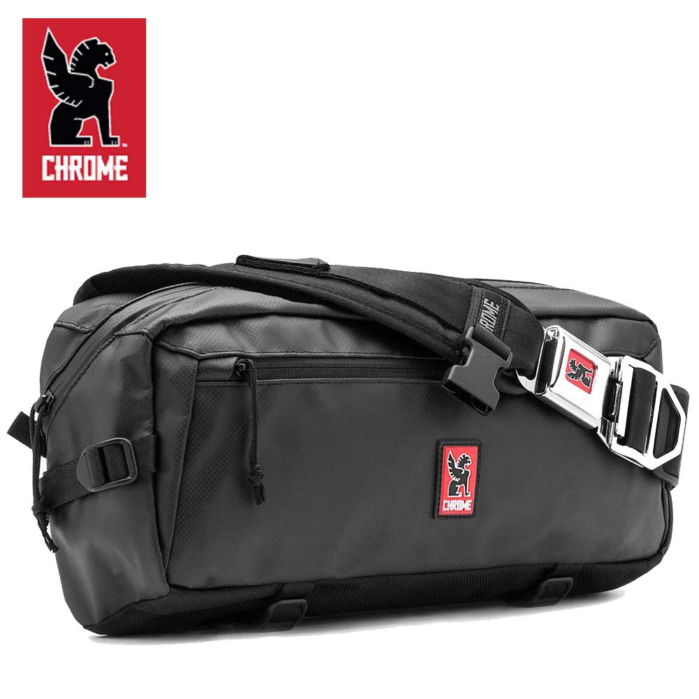 CHROME クローム KADET SLING BAG BG196 カラー：BLACK TARP 容量：9L 防水 メッセンジャーバック スリングバック ボディーバッグ ウェストバッグ