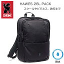 CHROME クローム HAWES 26L PACK (ハウズ 26L パック) 耐水 バックパック BG371 BK カラー:ブラック 容量:26L メッセンジャーバック デイパック