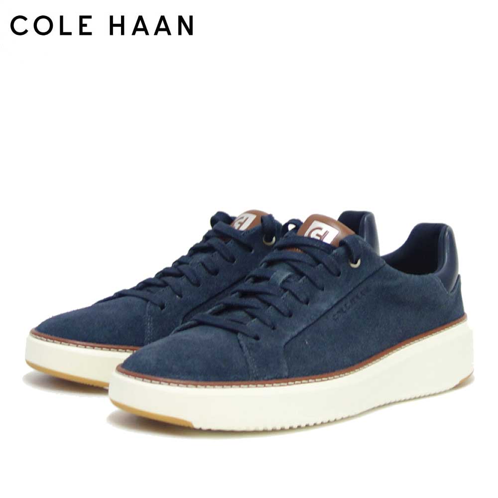 コールハーン コールハーン COLE HAAN グランドプロ トップスピン スニーカー ネイビー(スエード) c34230 （メンズ） 天然皮革 ローカット スニーカー ウォーキング 「靴」