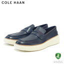 コールハーン コールハーン COLE HAAN グランドプロ トップスピン ペニーローファー ネイビーインク / アイボリー c36645 （メンズ） 天然皮革 スリッポン ビジネスシューズ カジュアルシューズ 「靴」