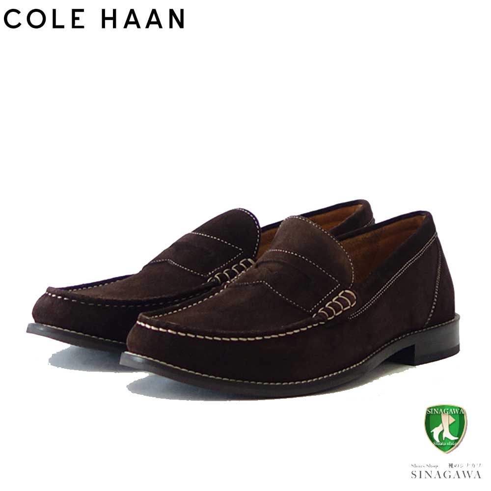 コールハーン COLE HAAN ピンチグランド カジュアル ペニーローファー （ブラウンスエード） C37105 （メンズ） 天然皮革 スリッポン ビジネスシューズ カジュアルシューズ 「靴」