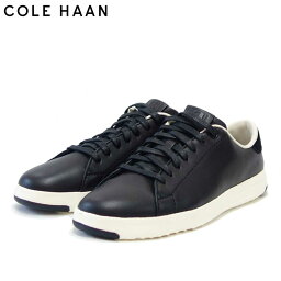 コールハーン レザースニーカー （レディース） コールハーン COLE HAAN グランドプロテニス ブラック W02896 （レディース） 天然皮革 ローカット スニーカー ウォーキング 「靴」