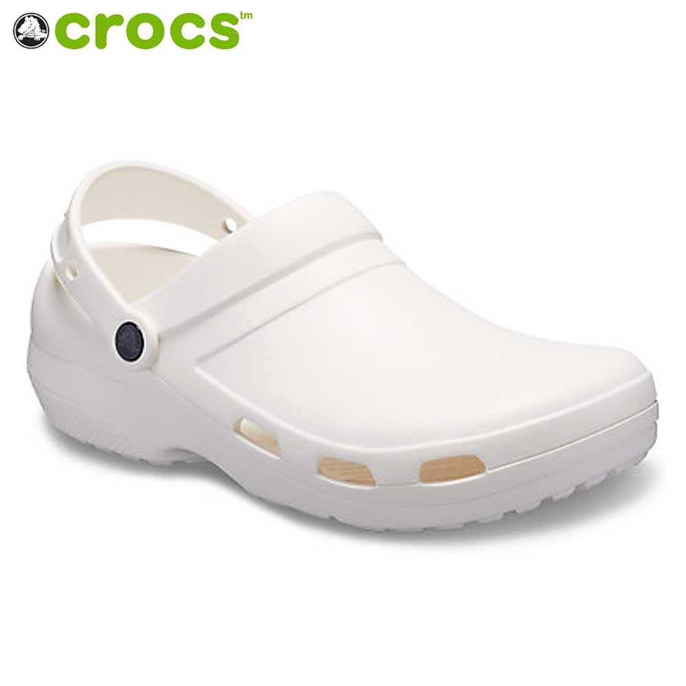 crocs クロックス specialist 2.0 vent crog スペシャリスト 2.0 ベント クロッグ 205619 ホワイト（ユニセックス）「靴」