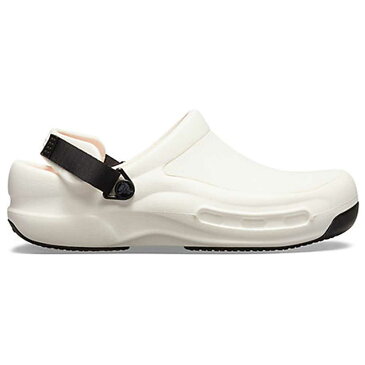crocs クロックス Bistro Pro LiteRide Clog ビストロ プロ ライトライド クロッグ 205669 ホワイト（ユニセックス）「靴」