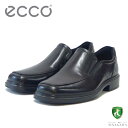 エコー ECCO HELSINKI 2 MEN 039 S SLIP-ON 500154 01001 ブラック（メンズ）上質レザーのビジネスシューズ スリッポン スクエアトゥ「靴」