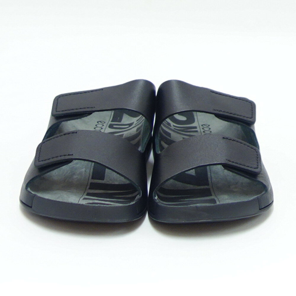 エコー ECCO 2ND COZMO M ブラック 500904 01001（メンズ）天然皮革 ウォーキング サンダル コンフォート レザーサンダル オフィス 室内 仕事履き「靴」