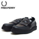 tbhy[ FRED PERRY B9282 102ijZbNXjFred Perry George Cox TEXTURED LEATHER PENNY LOAFER J[FubN Xb| N[v\[uCv