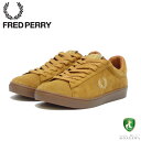 フレッドペリー レザースニーカー メンズ FRED PERRY フレッドペリー B4323831（メンズ）SPENCER SUEDE （スペンサー スエード） カラー：GINGER 天然皮革 ローカット スニーカー 「靴」