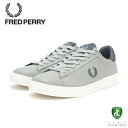 FRED PERRY フレッドペリー B 4334 181（ユニセックス）SPENCER LEATHER （スペンサー レザー） カラー：Limestone 天然皮革のローカットスニーカー 「靴」