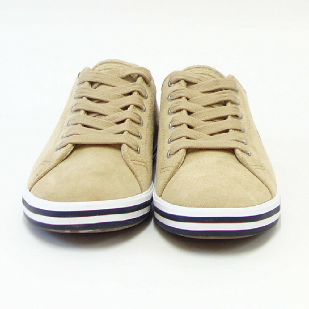 FRED PERRY フレッドペリー B4348 363（ユニセックス）KINGSTON SUEDE カラー：Warm Stone 天然皮革 ローカットスニーカー テニスシューズ 「靴」