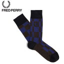 FRED PERRY tbhy[ Checkerboard Socks C5132 i|gKj N[ \bNX C