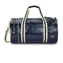 tbhy[ obO FRED PERRY CLASSIC BARREL BAG L7255 Y15iCARBON BLUE / ECRUj oobO hobO {XgobO