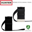 【SALE】 ハンター HUNTER UBP2304CAA リファインド スティッチ キャンバス フォンポーチ (カラー:ブラック・ナチュラル) ポーチ ショル...