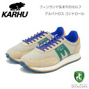【SALE】 カルフ KARHU アルバトロス コントロール KH 820004 アイリッシュクリーム/Aventurine(ユニセックス) ALBATROSS CONTROL 軽量スニーカー 「靴」