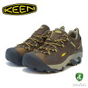 KEEN キーン TARGHEE 2 ターギー 2 1008417（メンズ）カラー：Cascade Brown / Golden Yellow アウトドア ウォータープルーフ スニーカー ウォーキング「靴」