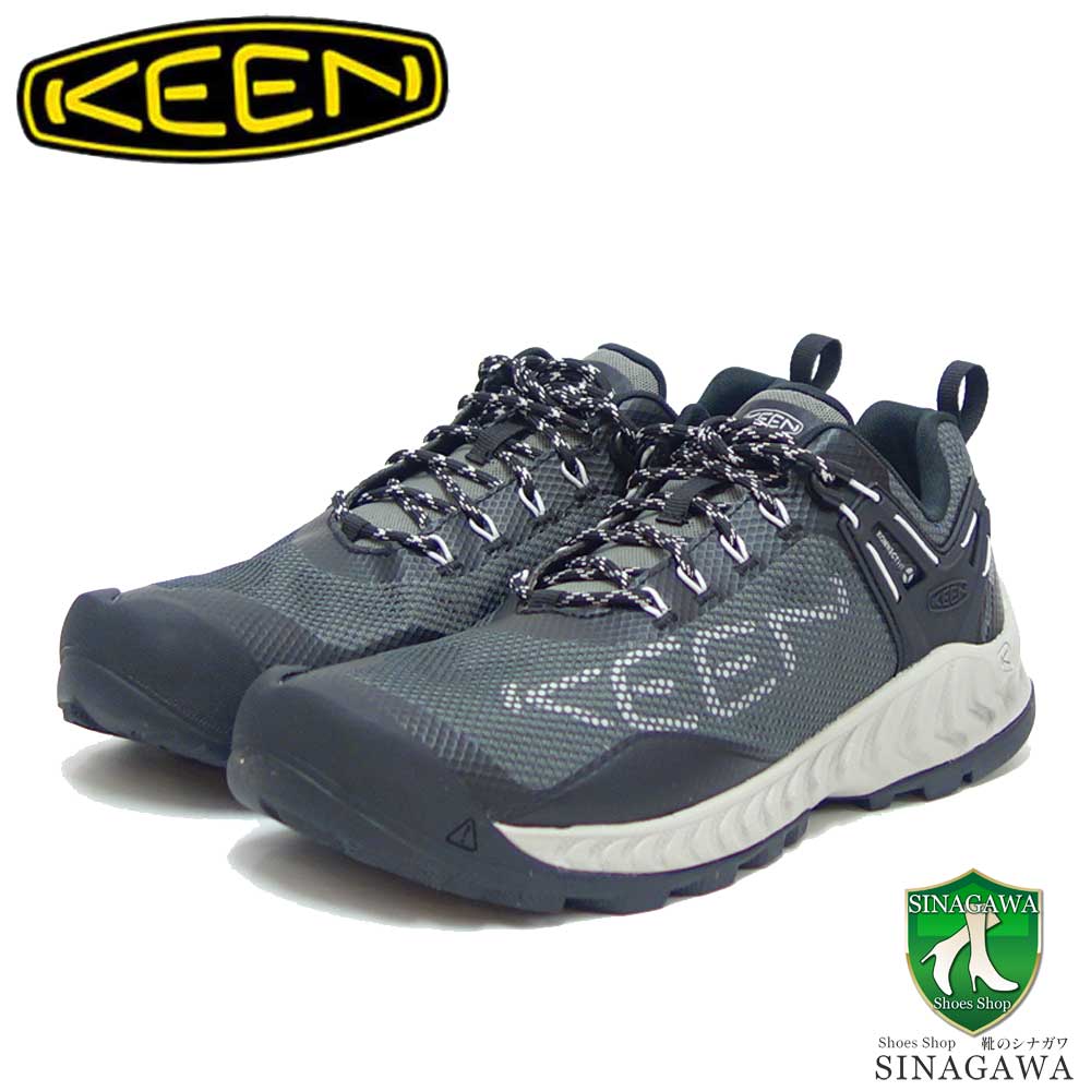 KEEN キーン NXIS EVO WP 1026109 ネクシス エヴォ ウォータープルーフ カラー：Magnet / Vapor ライトハイキングシューズ ウォーキング トレッキング トラベル メンズ 靴 