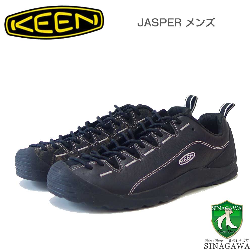 KEEN キーン JASPER ジャスパー 1027712（メンズ）カラー：NIGHTTIME PAISLEY アウトドアスニーカー ウォーキングシューズ 天然皮革　本革 スエード「靴」