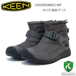 KEEN キーン HOODROMEO WP フッドロメオ ウォータープルーフ 1027736（メンズ）カラー： Magnet/ Black 防水 ショートブーツ ウォーキング「靴」