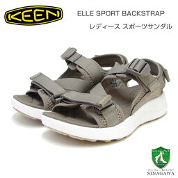 KEEN キーン ELLE SPORT BACKSTRAP エル スポーツ バックストラップ 1028965 （レディースサンダル）カラー：Brindle / Star White コンフォートサンダル 「靴」