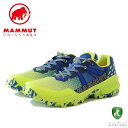 MAMMUT マムート Sertig II Low Men 303004300（メンズ）カラー：highlime-dark ice(40229) アウトドアスニーカー ウォーキングシューズ ハイキングシューズ「靴」