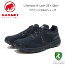 MAMMUT マムート Ultimate III Low GTX Men 303004660(メンズ)カラー:ブラック(0001) アウトドアスニーカー ウォー...