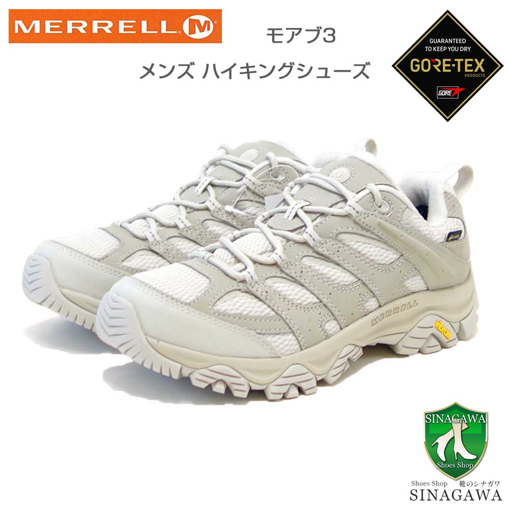 メレル MERRELL （メンズ）モアブ 3 シンセティック ゴアテックス MOAB 500437 ローカット カラー（BIR..