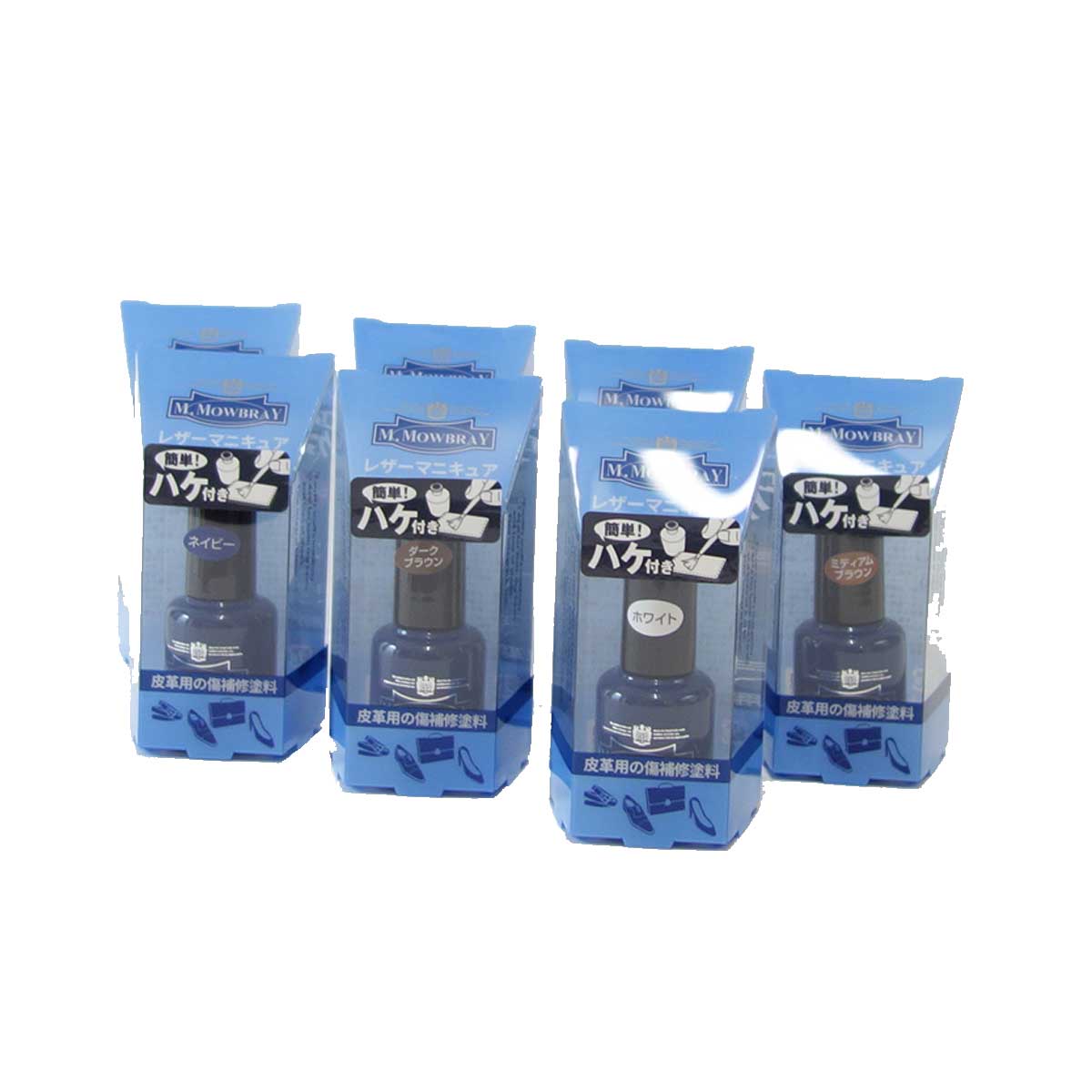 M.MOWBRAY M.モゥブレィレザーマニキュア(イタリア製)皮革製品用 キズ隠し塗料マニキュアタイプモウブレイ R&D