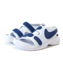 【SALE】 NIKE ナイキ DX5545003 ナイキ サンレイ アジャスト 6 PS フットボールグレー/ネイビー(キッズシューズ) ストラップサンダル「...