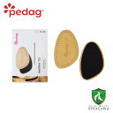 《メール便可》pedag ペダッグ レザー1/2(プリンセス) ハーフインソール(つま先用) 靴 シューズ