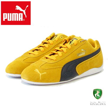 プーマ PUMA フェラーリ スピードキャット シールド 30702804 タンジェリン／ブラック （メンズ）スエードレザー ローカット レースアップ メンズスニーカー ドライビングシューズ「靴」