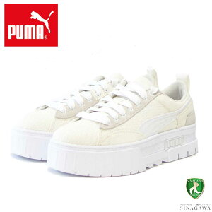 プーマ PUMA メイズ パッチワーク ウィメンズ 38368701 Whisper White （レディース） 厚底 ローカット シューズ「靴」