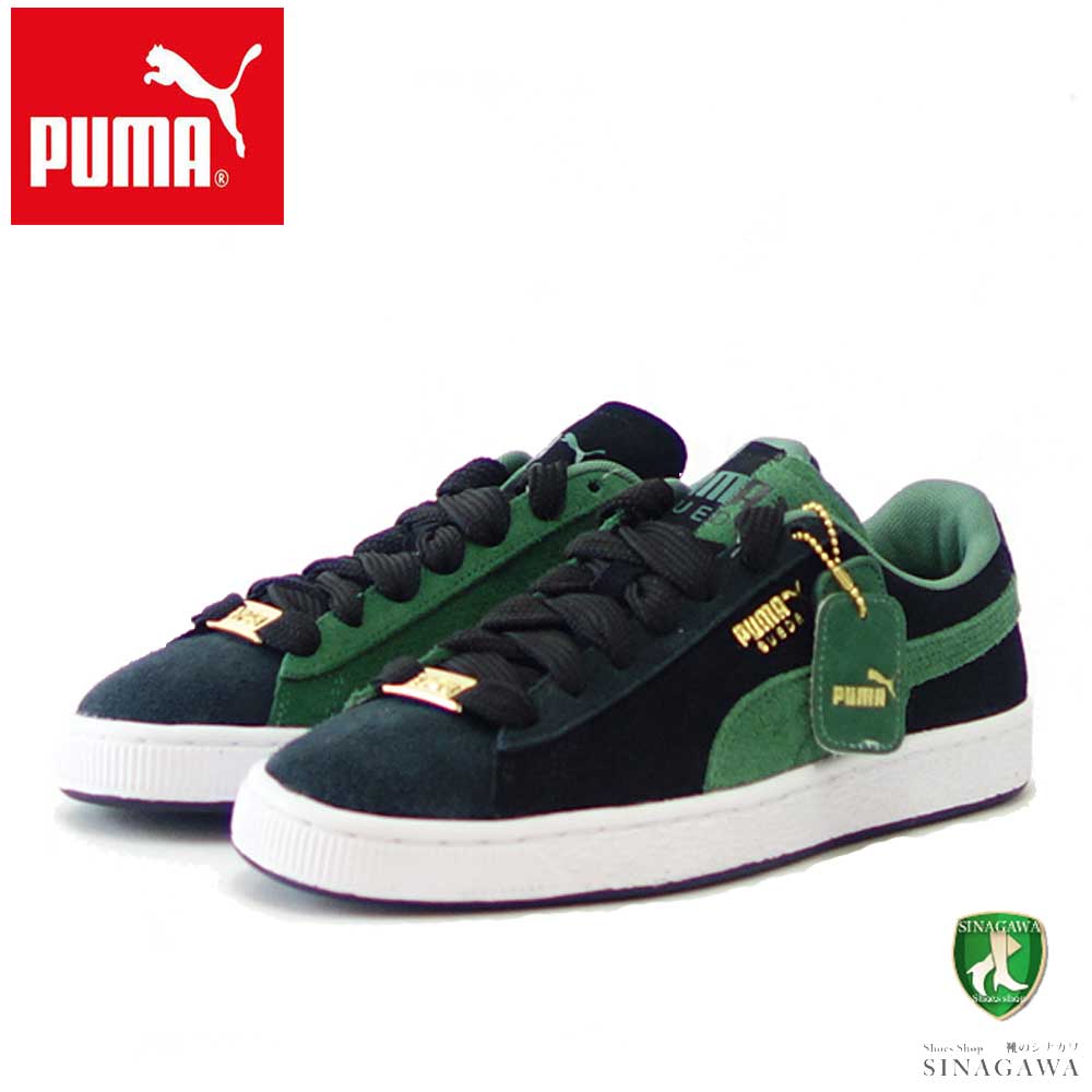 プーマ レザースニーカー メンズ プーマ PUMA スウェード ARCHIVE REMASTERED 38946201 pwht-dark night-pristine（メンズ）スエードレザー ローカット スニーカー ウォーキング「靴」