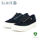 スラック SLACK SL 2122 001（ユニセックス）DUALOS PRM（デュアル プレミアム） カラー：ブラック／ホワイト 天然皮革 ローカットスニーカー バルカナイズ製法 「靴」